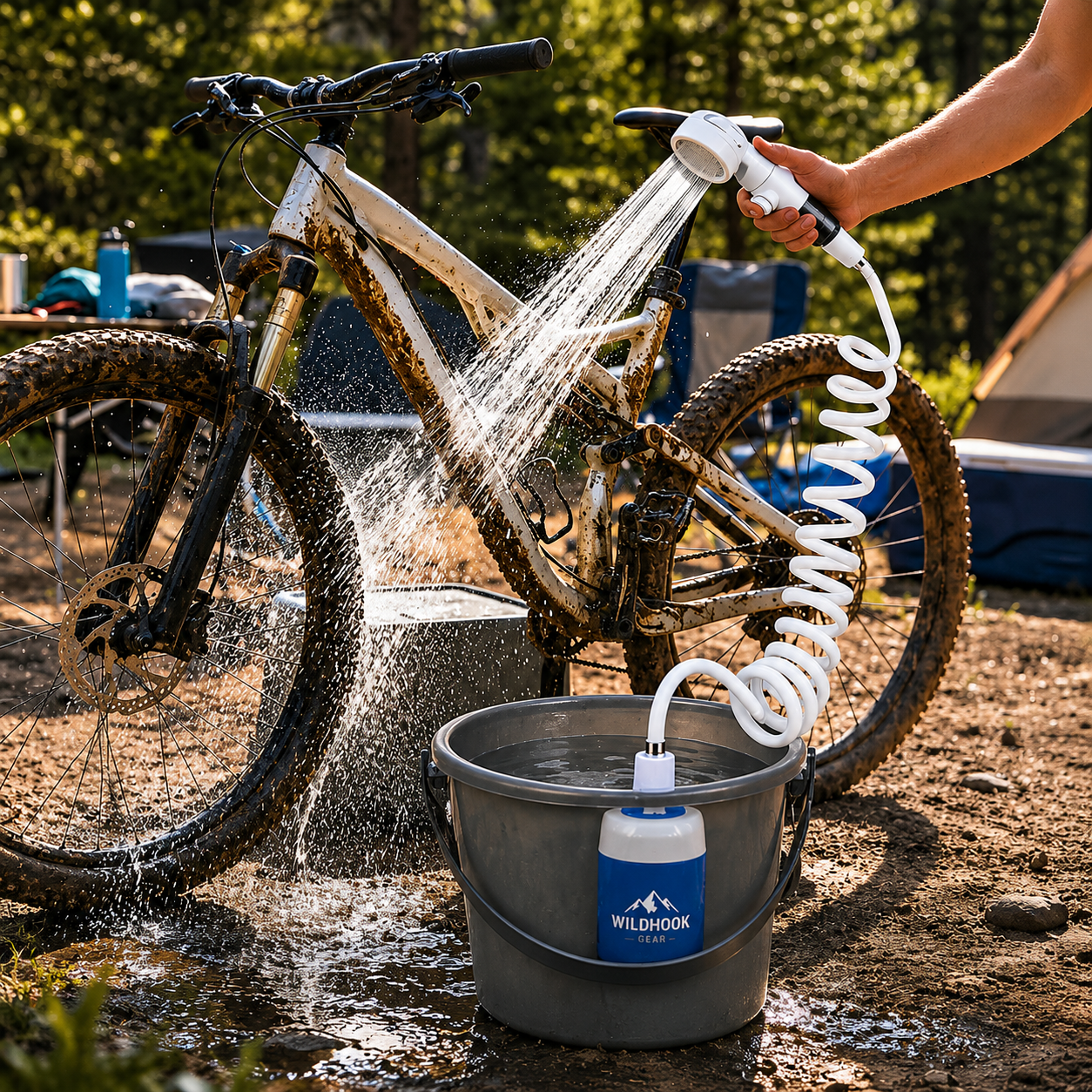 WildHook™ Portable Camping Shower